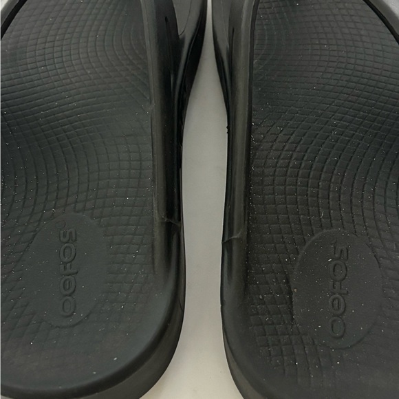 OOFOS OOriginal Recovery Sandals Flip Flops Comfort Black 39 men 6 / women 8 - Picture 5 of 7